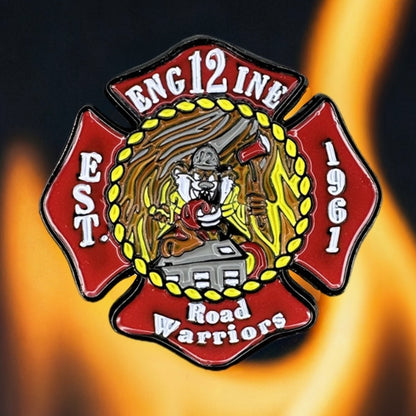 Charlotte Fire Department Station 12 Pins